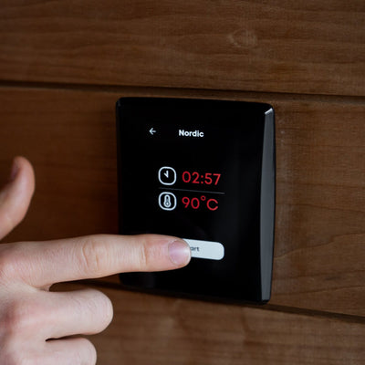 Saunum Temperature Equalizing Electric Sauna Heater Package w/ Digital Controller and WiFi and Stones